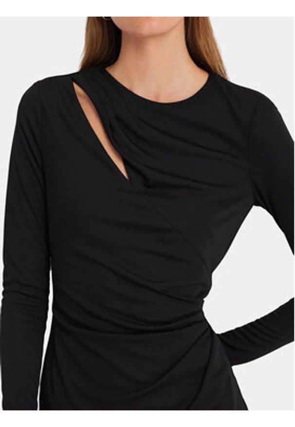 Lauren Ralph Lauren Sukienka koktajlowa 253926430001 Czarny Slim Fit. Kolor: czarny. Materiał: syntetyk. Styl: wizytowy