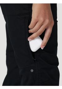 Wrangler - WRANGLER REINFORCED SOFTSHELL PANT DAMSKIE SPODNIE MATERIAŁOWE BLACK WC2GAW100 112324386. Materiał: materiał, softshell #3