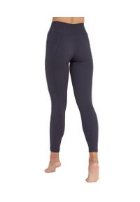 Legginsy damskie z wysokim stanem Brubeck CASUAL. Stan: podwyższony. Kolor: szary. Materiał: poliamid, poliester, elastan. Sport: turystyka piesza