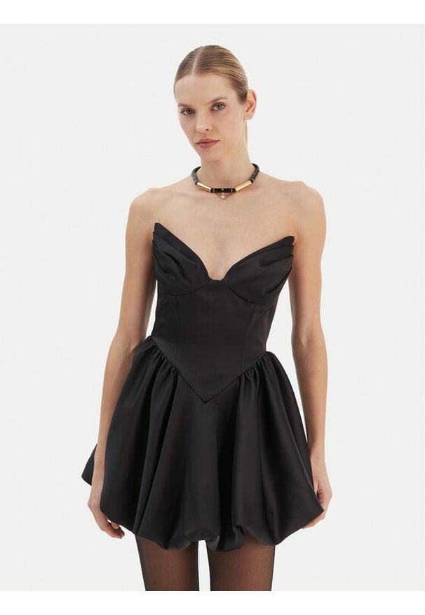 BARDOT - Bardot Sukienka koktajlowa Avella 60137DB Czarny Slim Fit. Kolor: czarny. Materiał: syntetyk. Styl: wizytowy