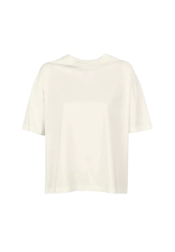 SOL'S - Koszulka Damska Boxy Oversized T-shirt. Kolor: biały