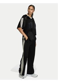 Adidas - adidas T-Shirt Stadium JY6971 Czarny Loose Fit. Kolor: czarny. Materiał: syntetyk #4