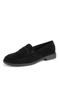 DeeZee Mokasyny 8-124-9 Czarny. Kolor: czarny. Materiał: materiał #3