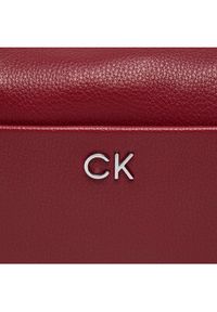 Calvin Klein Torebka Ck Daily Camera Bag Pebble K60K612274 Czerwony. Kolor: czerwony. Materiał: skórzane