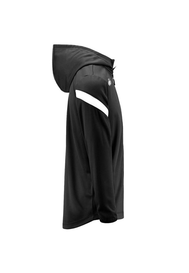 Dziecięca bluza z kapturem zapinana na zamek Kappa Dolve. Typ kołnierza: kaptur. Kolor: wielokolorowy, biały, czarny