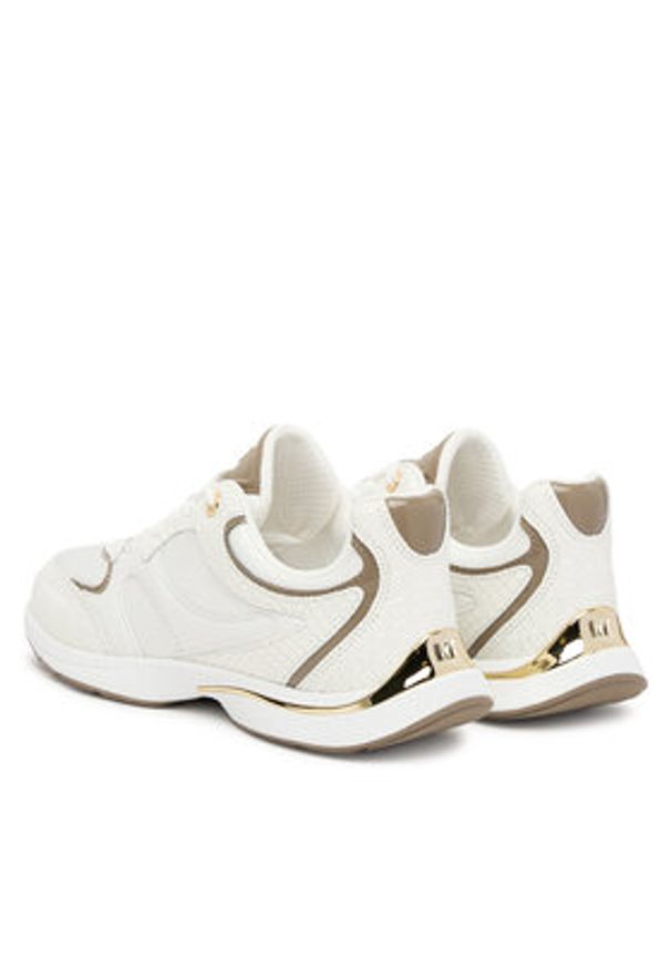 MICHAEL Michael Kors Sneakersy Riley 43T5RLFS3E Biały. Kolor: biały. Materiał: materiał