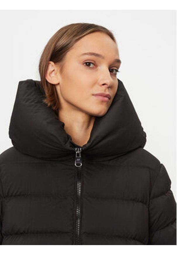 Hetrego - Hetregó Kurtka puchowa Lena 8K697 Czarny Regular Fit. Kolor: czarny. Materiał: syntetyk, puch
