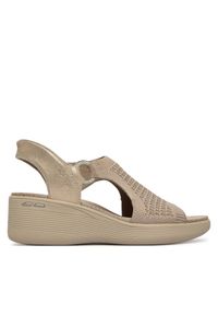 skechers - Sandały Skechers. Kolor: beżowy #1