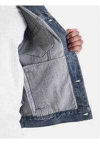 Calvin Klein Jeans Kurtka jeansowa 90s LV04RF723G Szary Regular Fit. Kolor: szary. Materiał: bawełna #5