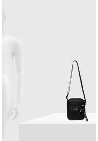 Armani Exchange saszetka kolor czarny. Kolor: czarny #5