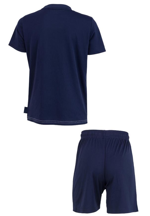 Francja FFF Strój. Kolor: wielokolorowy, niebieski, biały. Materiał: poliester. Sport: piłka nożna