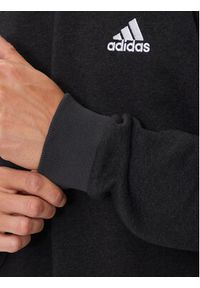 Adidas - adidas Bluza Seasonal Essentials IX1301 Czarny Regular Fit. Kolor: czarny. Materiał: syntetyk, bawełna #4