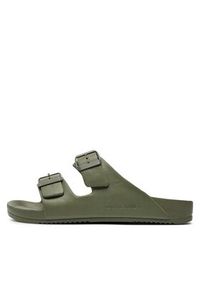 Jack & Jones - Jack&Jones Klapki Jfwcroxton 12204004 Khaki. Kolor: brązowy #6