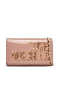 Love Moschino - LOVE MOSCHINO Torebka JC4251PP0OKE160A Różowy. Kolor: różowy. Materiał: skórzane #6