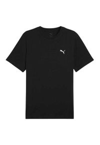 Puma - Koszulka Męska Essentials Small Logo T-shirt. Kolor: czarny. Sport: turystyka piesza