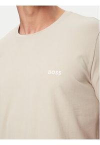 BOSS T-Shirt Mix&Match 50515312 Beżowy jasny Regular Fit. Kolor: beżowy. Materiał: bawełna #3