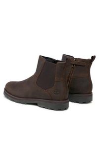 Timberland Trzewiki Courma Kid Chelsea TB0A28PY9311 Brązowy. Kolor: brązowy. Materiał: skóra