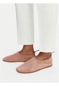 Calvin Klein Baleriny Stretch Ballerina Shoe Spac Mesh HW0HW03041 Koralowy. Kolor: pomarańczowy. Materiał: materiał #7