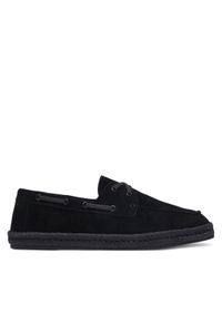 Calvin Klein Espadryle Espadrille Hybrid Boat Su HM0HM02174 Czarny. Kolor: czarny. Materiał: skóra, zamsz #1