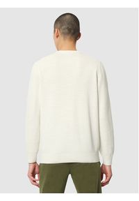 Marc O'Polo Sweter 421 5023 60074 Biały Regular Fit. Typ kołnierza: polo. Kolor: biały. Materiał: bawełna #4