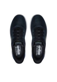 skechers - Skechers Sneakersy Go Walk Flex-New World 216505/NVLM Granatowy. Kolor: niebieski