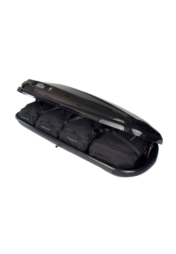 KJUST - Torby Do Boksu Dachowego Interpack Zenith 6.6 4Szt Kjust. Kolor: czarny. Styl: sportowy