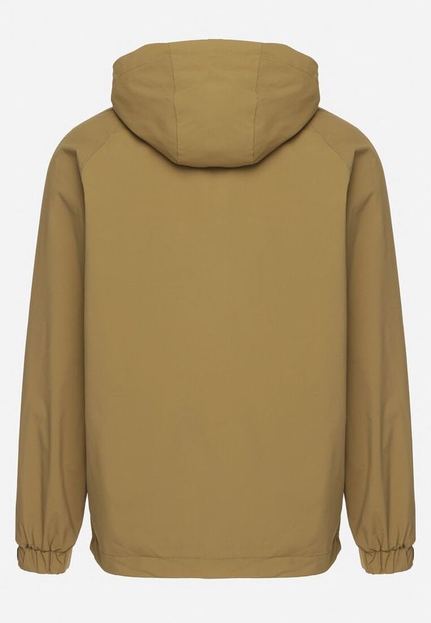 Born2be - Jasnozielona Kurtka Wiatrówka Pikowana z Ociepleniem i Odpinanym Kapturem Bralinae. Okazja: na co dzień. Kolor: zielony. Styl: casual