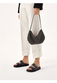 Kazar - Wieczorowa torebka do ręki i na ramię. Kolor: czarny. Styl: wizytowy. Rodzaj torebki: do ręki #2