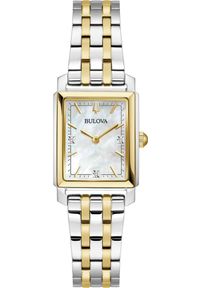 Zegarek Bulova Zegarek damski Bulova 98P220 srebrny. Kolor: srebrny #1