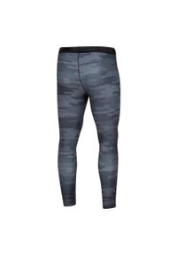 Legginsy sportowe męskie EXTREME HOBBY PARACORD. Kolor: szary. Materiał: elastan, poliester