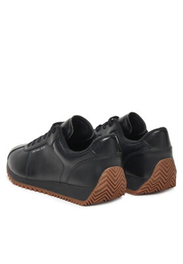 MICHAEL Michael Kors Sneakersy Rhodes 43F5RHFS1L Czarny. Kolor: czarny. Materiał: skóra