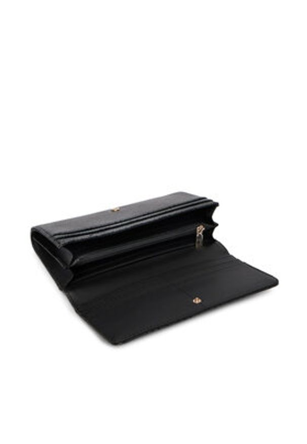 Guess Portfel SWSG74 59155 Czarny. Kolor: czarny. Materiał: skóra