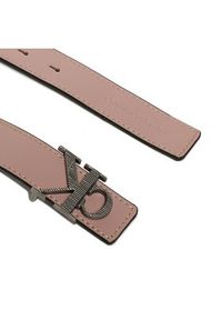 Calvin Klein Jeans Pasek Damski Mono Hardware Leather Belt 30mm K60K610364 Różowy. Kolor: różowy. Materiał: skóra #2