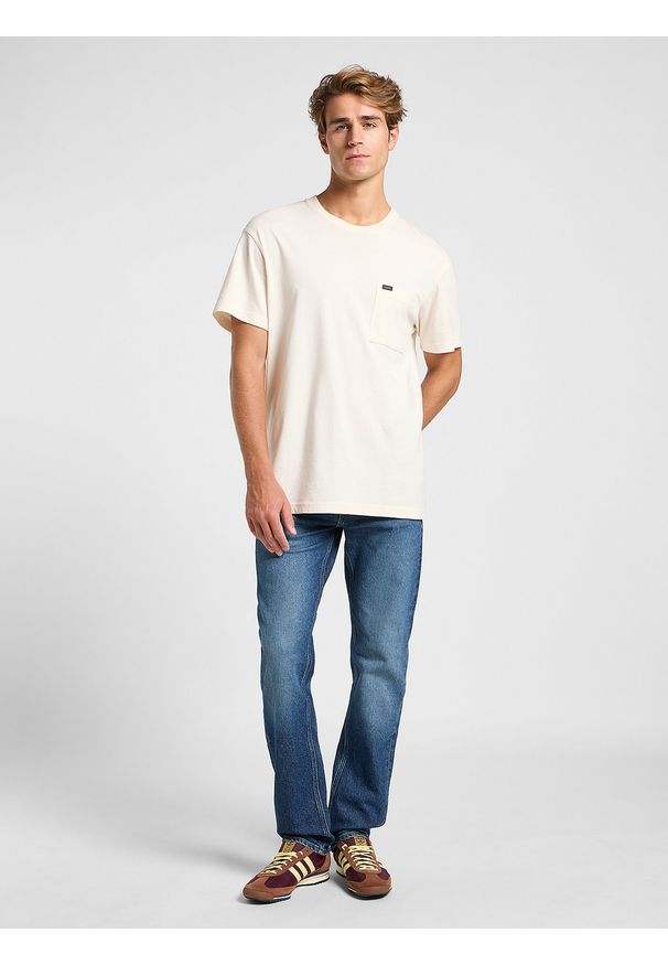 Lee - LEE MĘSKIE SPODNIE JEANSOWE LEE DAREN ZIP FLY REIGN 112363962. Okazja: na co dzień. Styl: casual, klasyczny