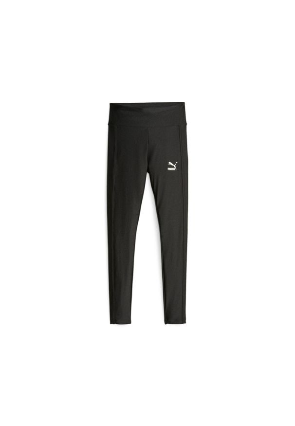 Puma Legginsy T7 Shiny 62146301. Kolor: czarny
