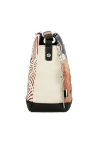 Pomarańczowa Oryginalna Listonoszka Damska Anekke Seria Alma. Kolor: pomarańczowy. Wzór: nadruk, napisy. Sezon: jesień. Dodatki: z breloczkiem. Styl: elegancki, klasyczny, casual. Rodzaj torebki: na ramię #10