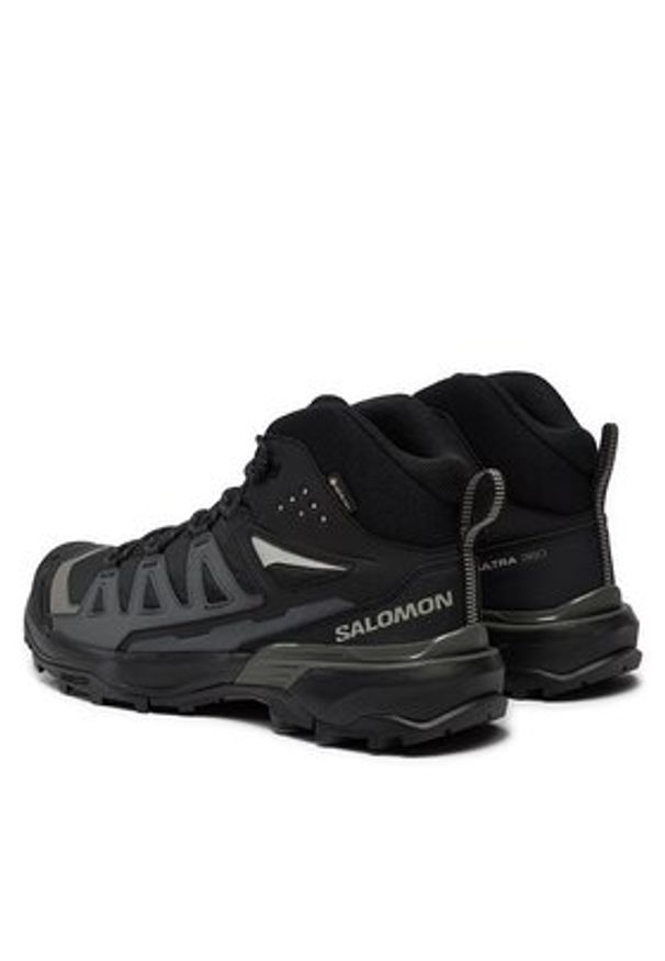 salomon - Salomon Trekkingi X Ultra 360 Mid Gore-Tex L47447600 Czarny. Kolor: czarny. Materiał: materiał. Technologia: Gore-Tex. Sport: turystyka piesza
