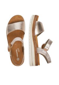 Remonte Sandały CEO-D0Q52-31 Złoty. Kolor: złoty. Materiał: skóra #2