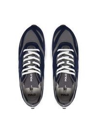 Polo Ralph Lauren Sneakersy Boerum 809P07534006 Granatowy. Kolor: niebieski. Materiał: skóra, zamsz #4