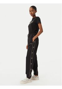 Guess Spodnie dresowe V5BB23 KCX22 Czarny Wide Leg. Kolor: czarny. Materiał: syntetyk #4