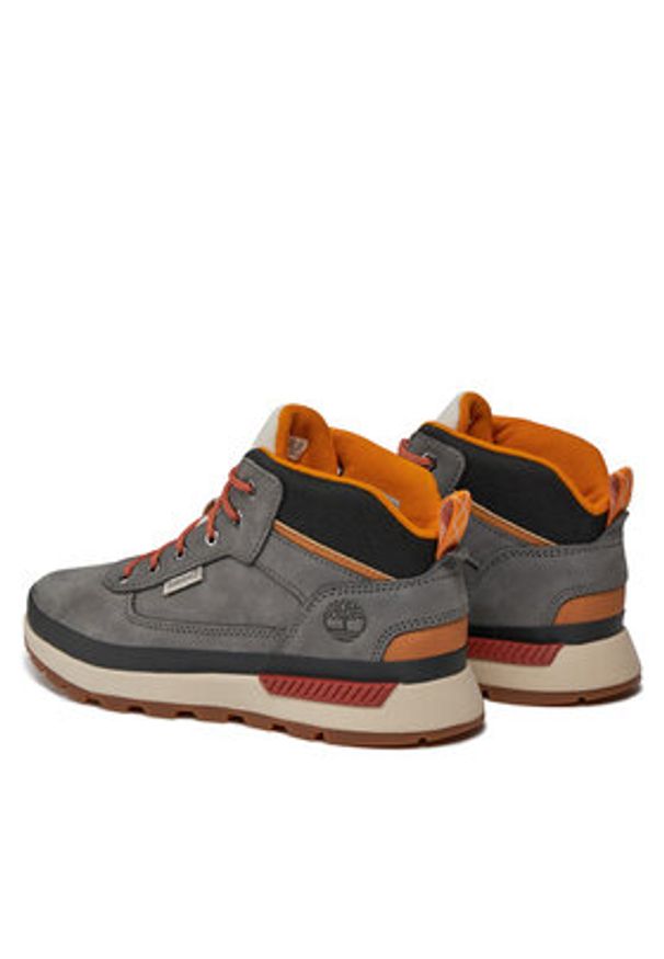 Timberland Trzewiki Field Trekker Mid TB0A65R80331 Szary. Kolor: szary. Materiał: skóra, nubuk