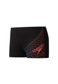 Spodenki Kąpielowe Chłopięce Speedo Medley Logo Aquashort. Kolor: czarny #1