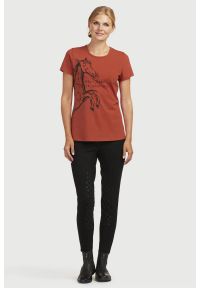 T-shirt marki Cellbes Equestrian. Kolor: czerwony. Materiał: materiał #3