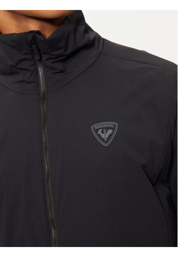 Rossignol Kurtka outdoor Opside RLMMJ15 Czarny Regular Fit. Kolor: czarny. Materiał: syntetyk. Sport: outdoor