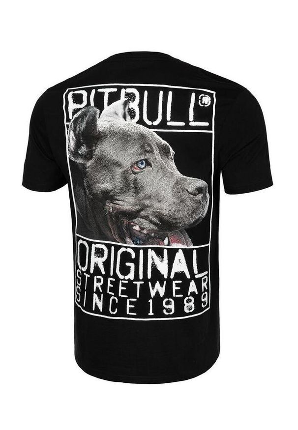 PITBULL - Koszulka bawełniana sportowy t-shirt dla dorosłych Origin. Kolor: szary, wielokolorowy, czarny. Materiał: bawełna