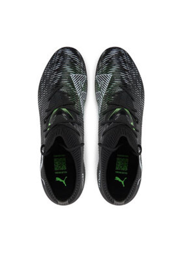 Puma Buty do piłki nożnej Future 8 Match Fg/Ag 108140 02 Czarny. Kolor: czarny. Materiał: skóra