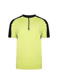 DARE 2B - Męska Koszulka Rowerowa Aces II. Kolor: wielokolorowy, żółty, czarny