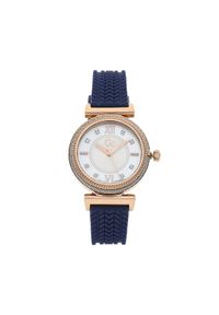 GC - Gc Zegarek Y88004L1MF Granatowy. Kolor: niebieski
