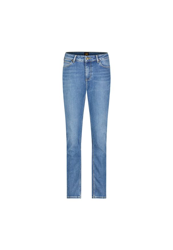 Lee - LEE DAMSKIE SPODNIE JEANSOWE ELLY HOLDING BACK 112355239 L305016270