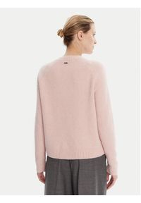 BOSS Sweter Febisan 50478315 Różowy Regular Fit. Kolor: różowy. Materiał: wełna